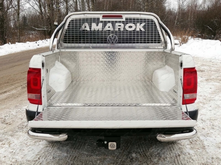 Volkswagen Amarok 2016- Защитный алюминиевый вкладыш в кузов автомобиля (комплект)
